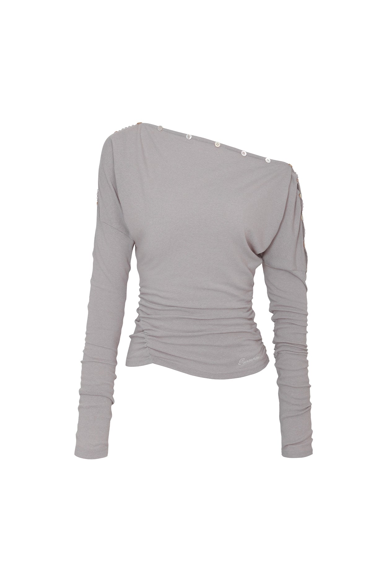 pain-or-pleasure-ss-26-jennie-buttoned-top-ss-ver-grey-beige-beige-s