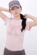 innermuseum-ss-25-dot-frill-ribbon-tshirt-(pink)