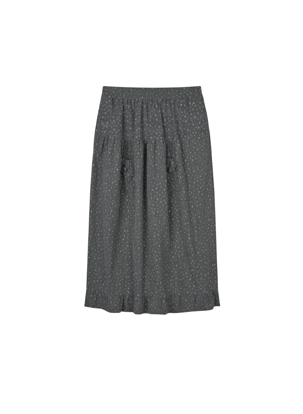 guwolsibil-ss-26-mini-pocket-frill-skirt-charcoal-charcoal-s