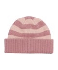 ames-worldwide-fw-25-hairy-stripe-gloves-beanie-set-pink-pink-s