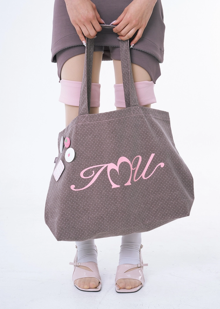 innermuseum-ss-26-cotton-dot-printing-eco-bag-cocoa-cocoa-s