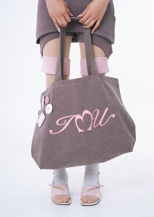 innermuseum-ss-26-cotton-dot-printing-eco-bag-cocoa-cocoa-s