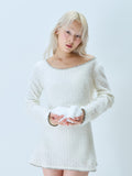 lartigent-fw-25-l21-snow-pluffy-mini-dress-top-ivory-ivory-s