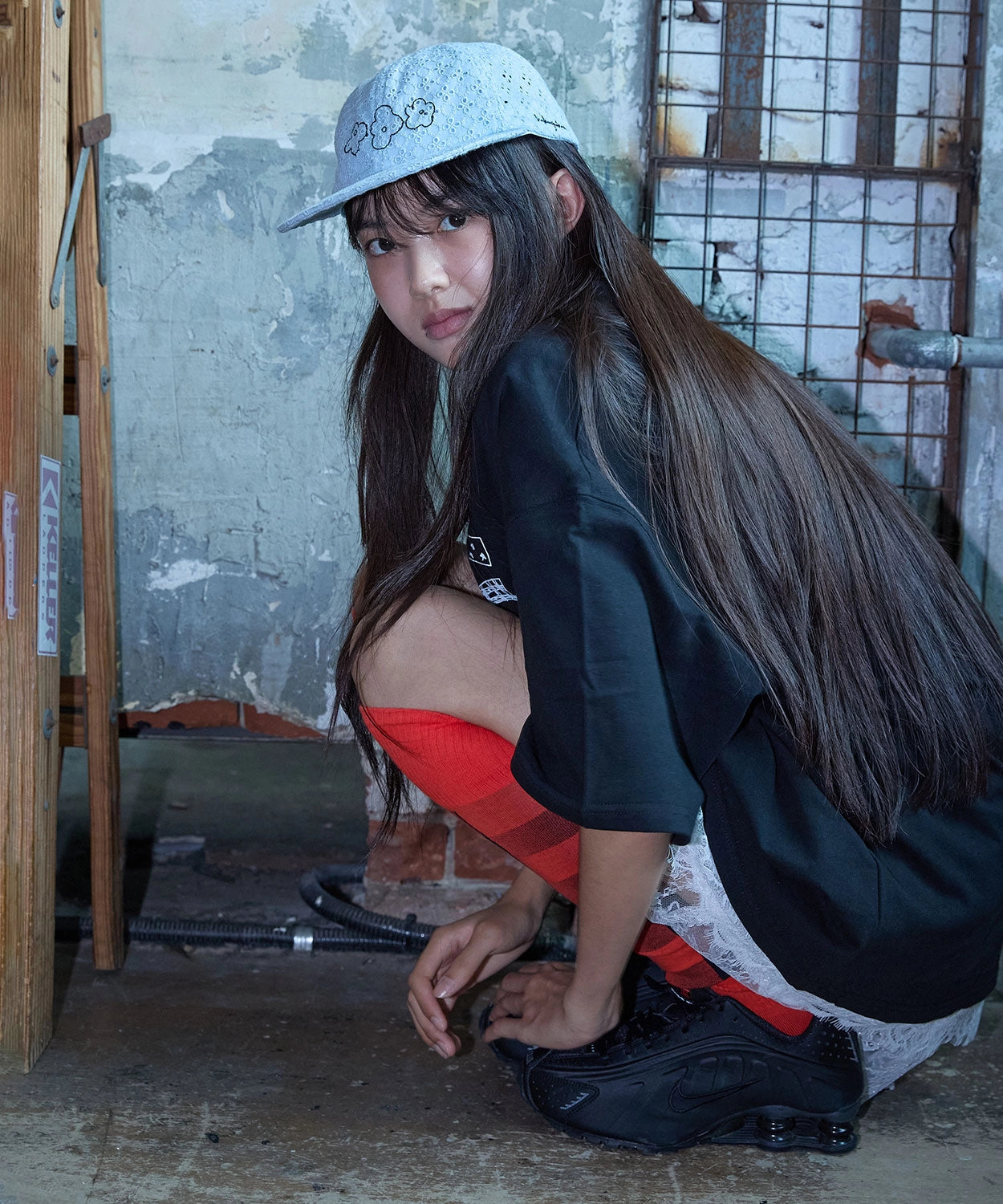 hokuspokus-ss-25-lace-ball-capblue-blue-s