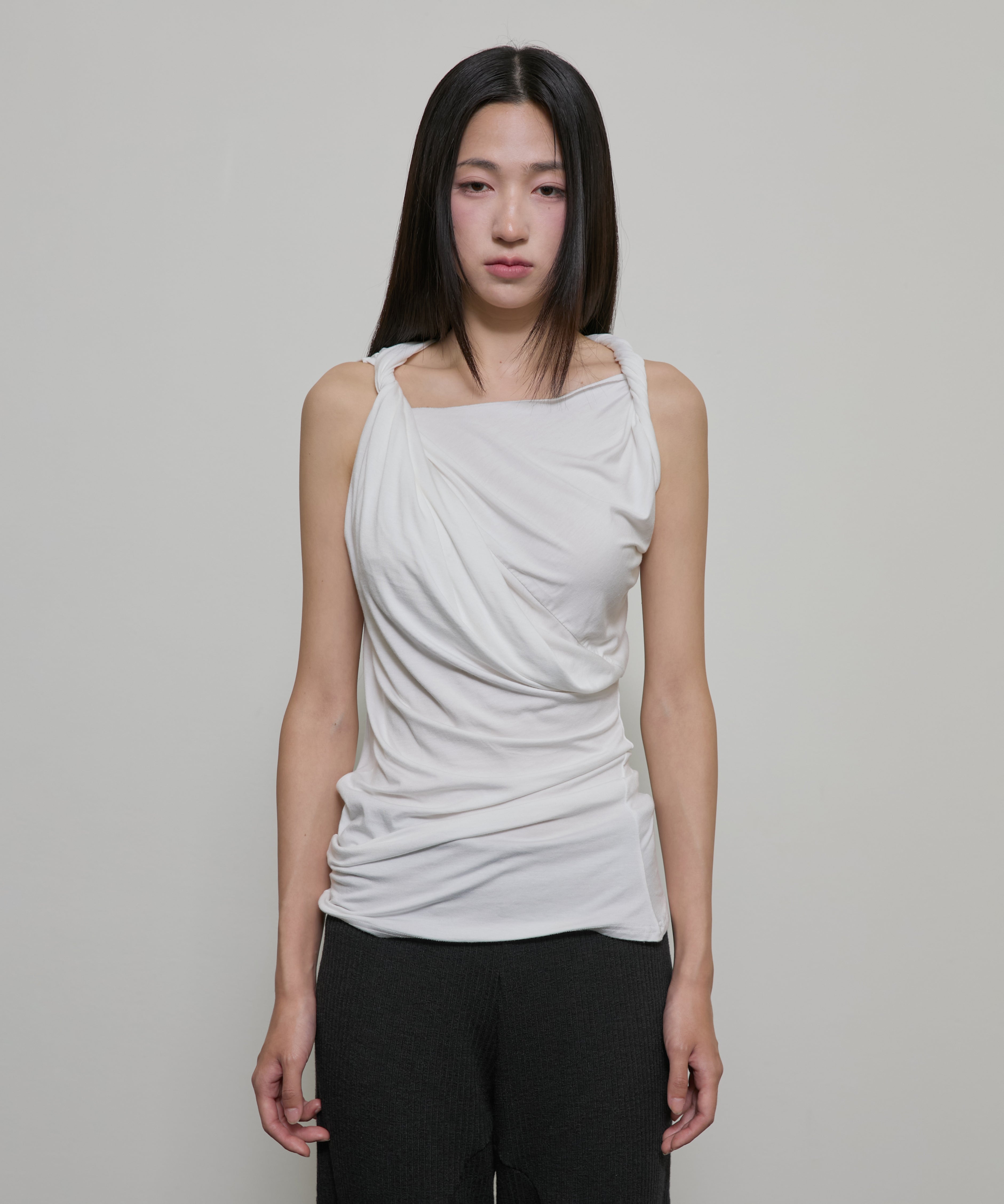 flareup-ss-26-braided-asymmetrical-sleeveless-fl-166-white-white-s