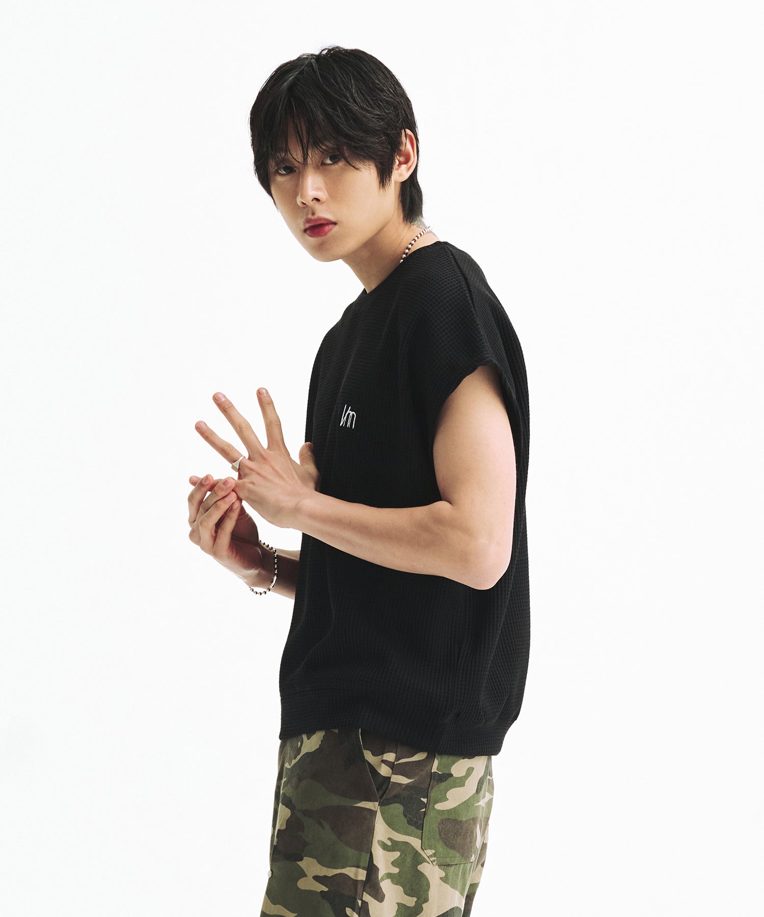 la-mer-ma-maison-ss-25-sleeveless-waffle-knit-black