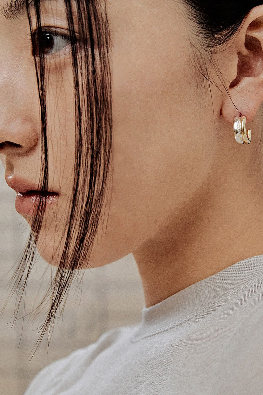 lehaul-fw-25-morry-tworing-earring-silver925-18k-gold-plated-silver-god-o