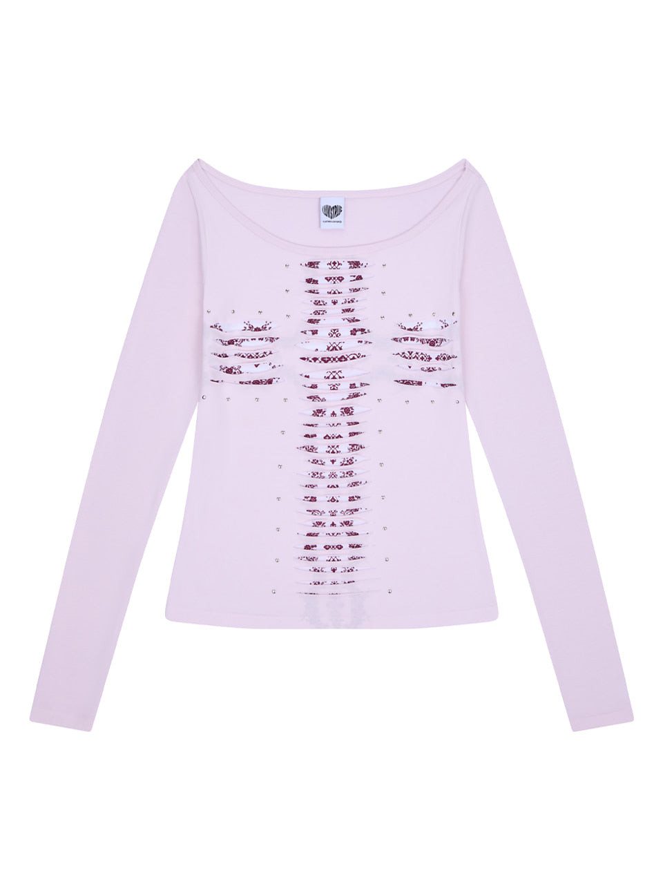 luv-is-true-fw-26-rl-cross-cut-out-tee-pink-pink-s