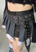 cherryquiri-fw-26-pleated-layered-skirt-belt-charcoal-stripe-charcoal-stripe-s