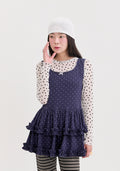 nefnef-fw-25-layered-dot-frill-dress-navy-navy-s