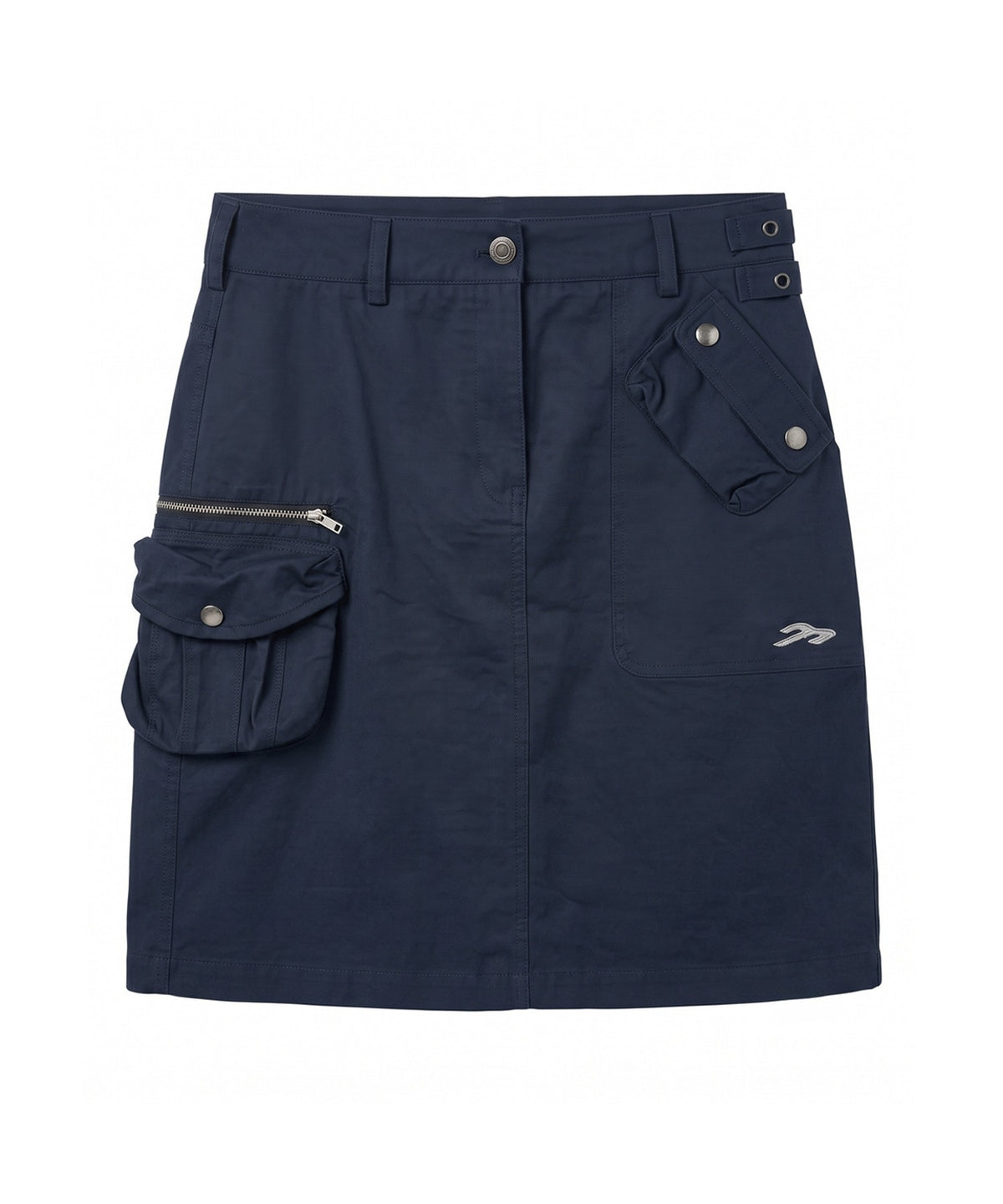 tansanmagnesium-fw-26-belted-cargo-pocket-skirt-navy-navy-s