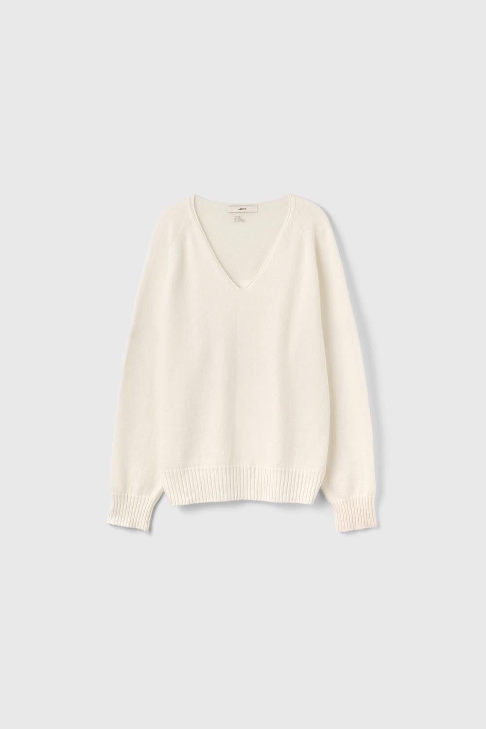 anedit-fw-26-i-cloud-wool-soft-loose-v-neck-knit-milky-ivory-ivory-s