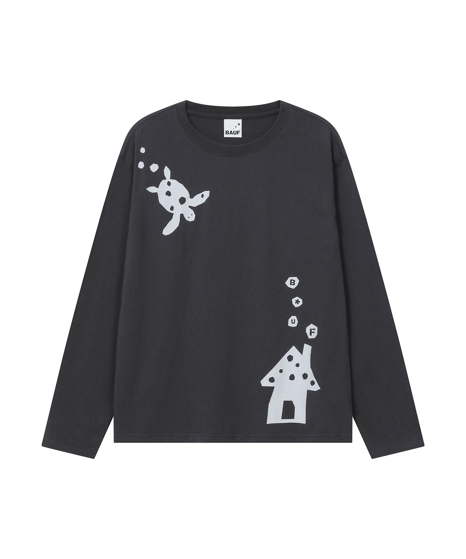 bauf-fw-26-turtle-house-long-sleeve-top-charcoal-charcoal-s