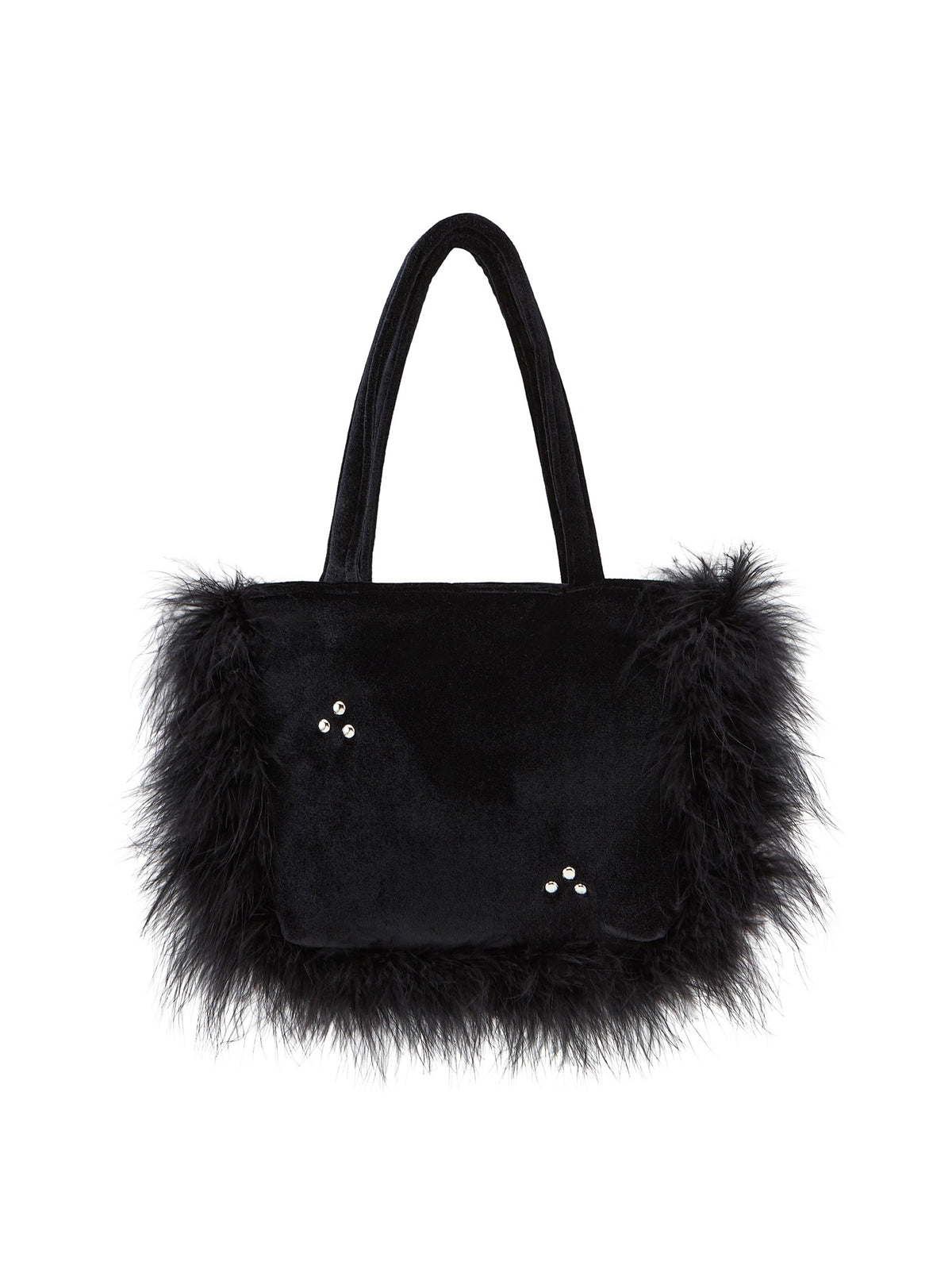 nariobjet-fw-25-velvet-fur-tote-bag-black-s