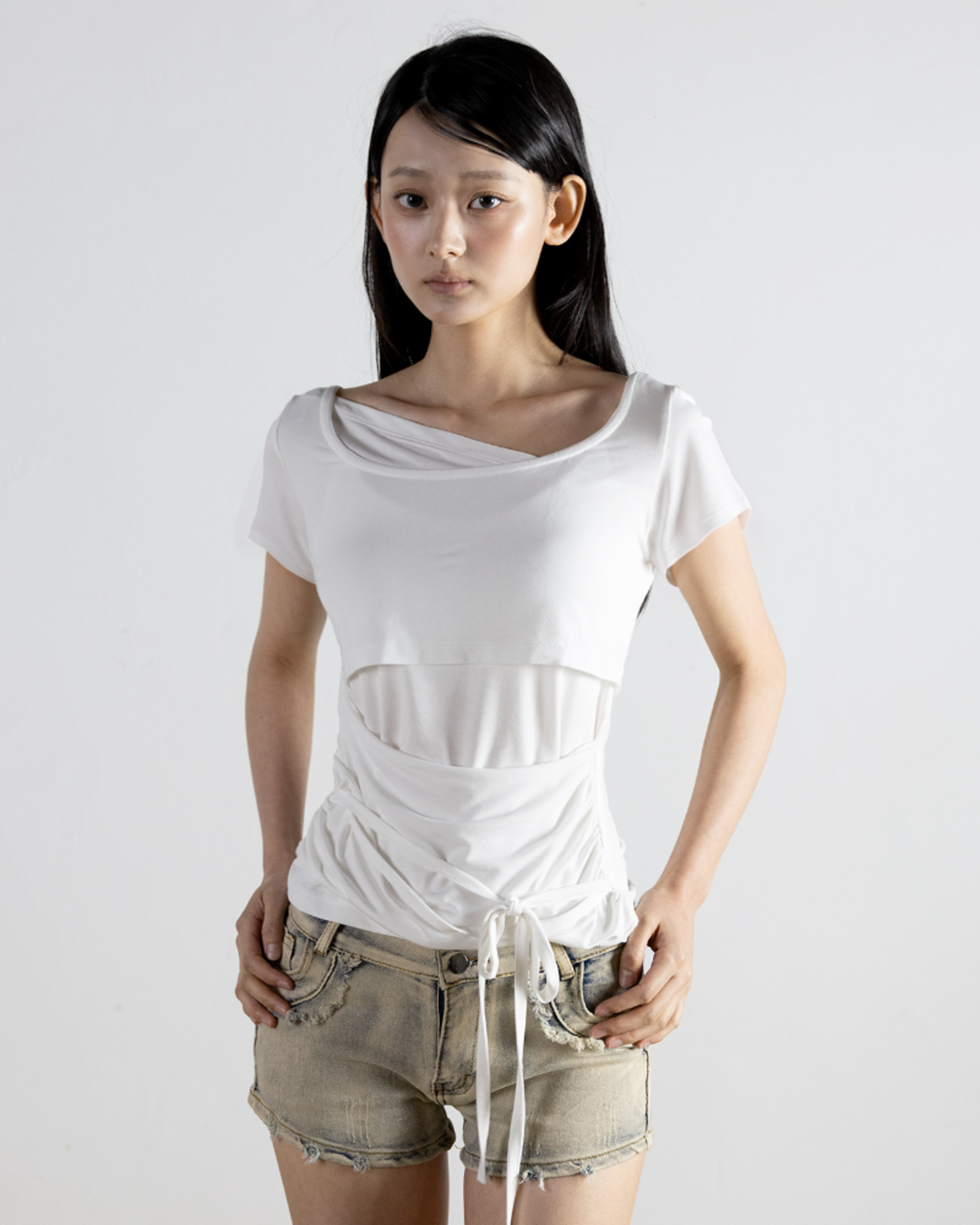 magoren-seoul-fw-26-layered-shirring-t-shirt-white-white-s