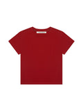 lartigent-ss-25-l18-basic-t-shirt-red-red-s