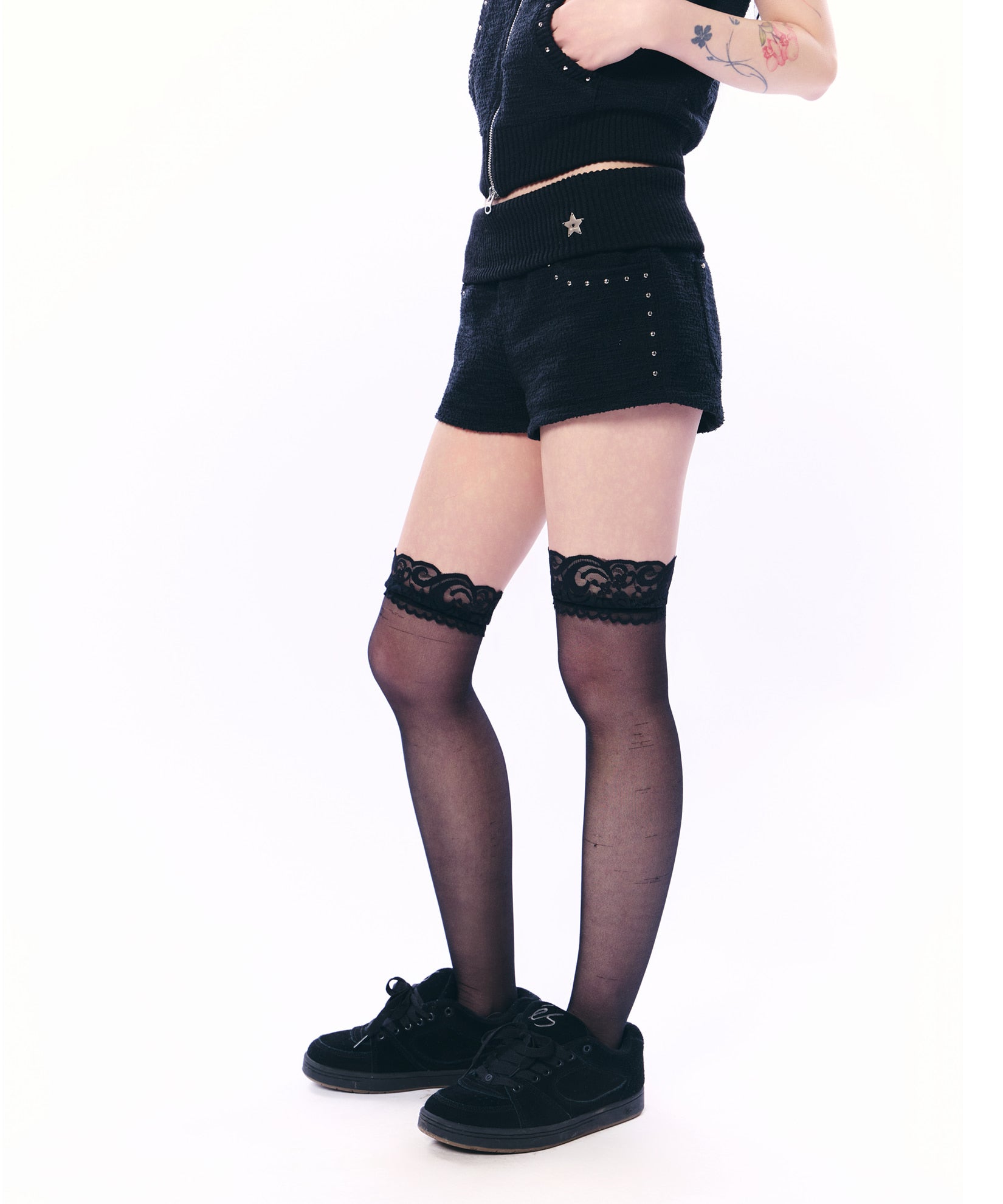 setup-exe-ss-26-knit-micro-shorts-black-black-s