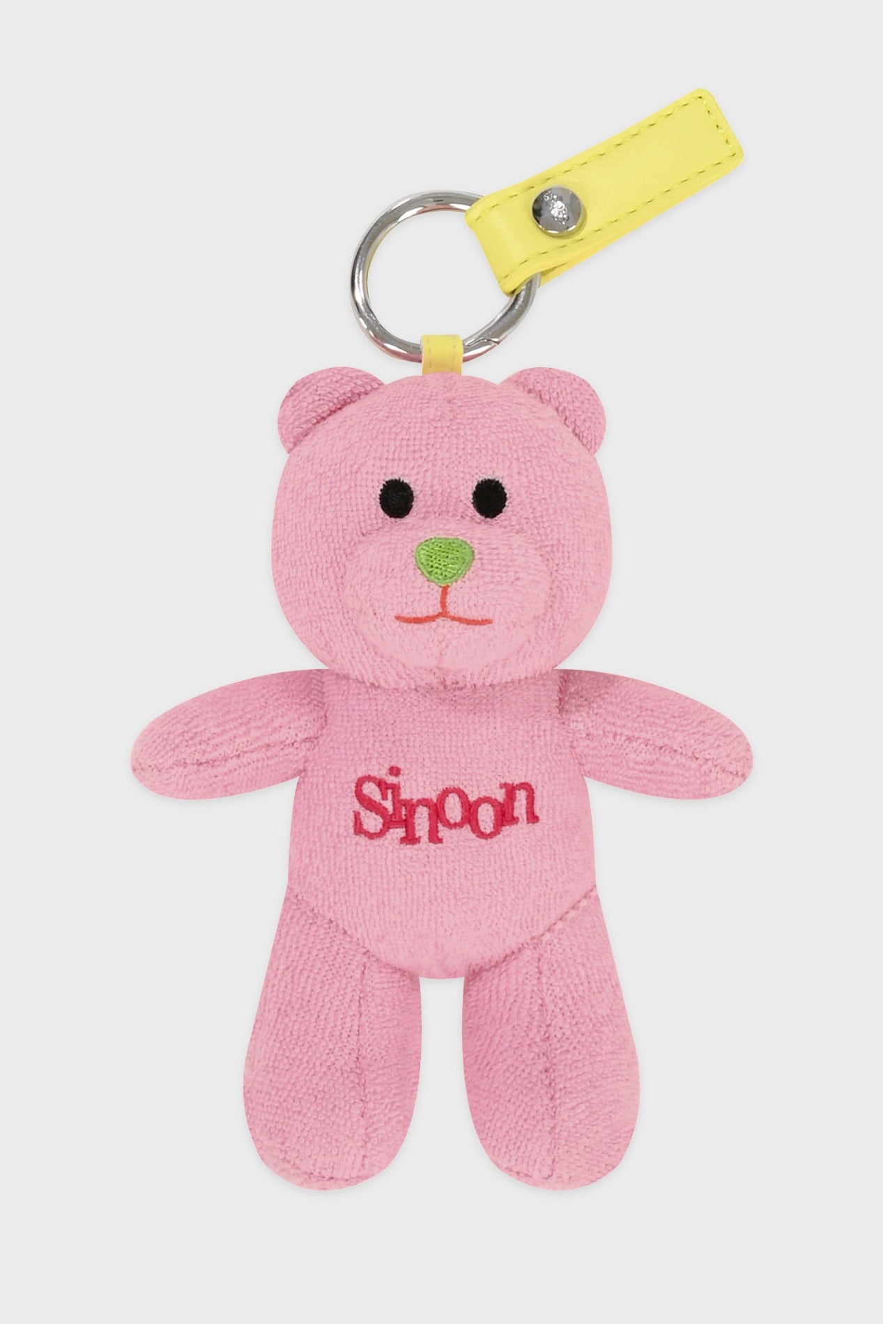 sinoon-fw-25-nooni-bear-keyring-sorbet-pink-sorbet-pink-s