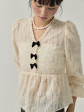 sorry-too-much-love-ss-26-fuzzy-touch-ribbon-point-blouse-cream-cream-s
