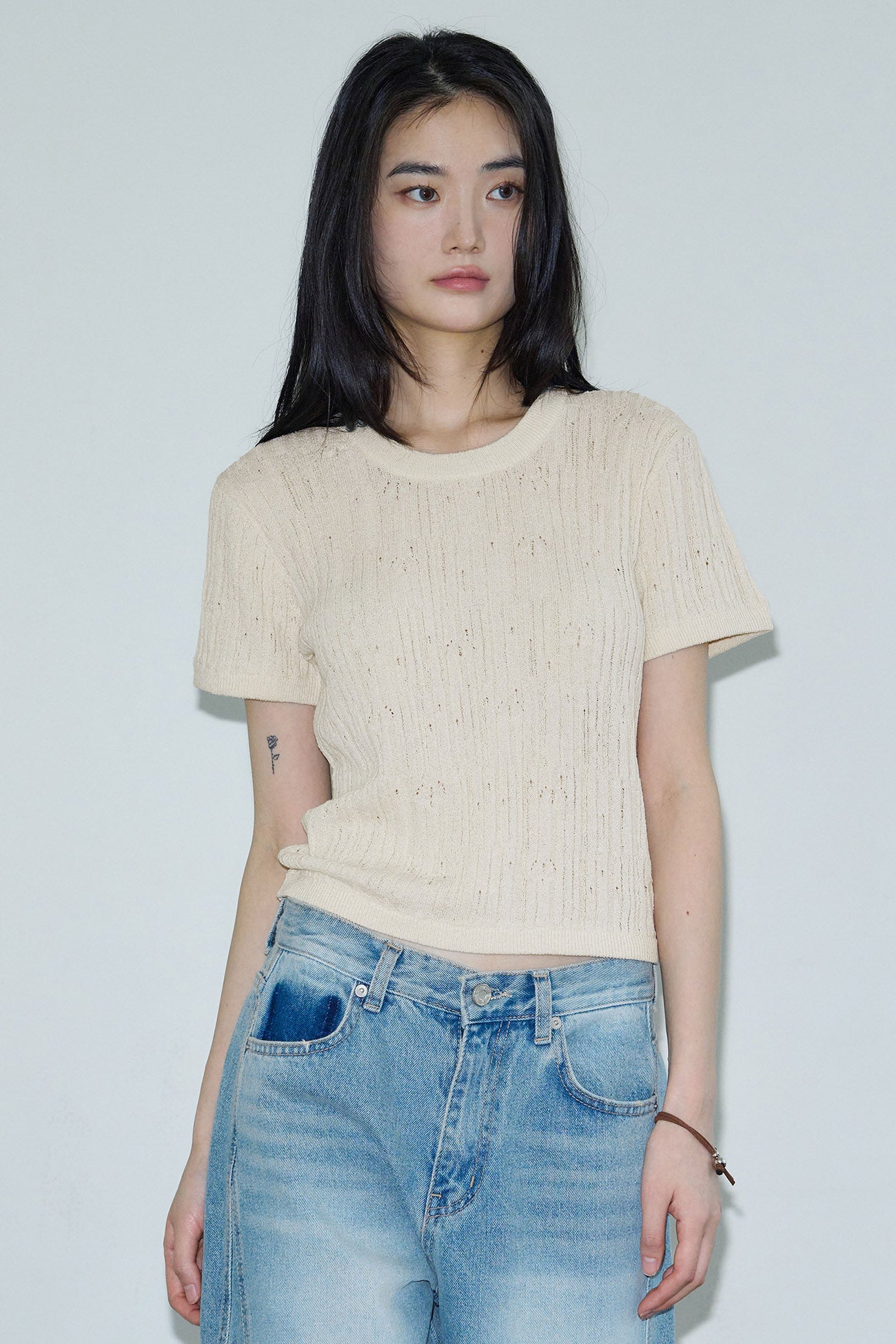 sis-a-ss-25-irregular-crack-half-knit-/-beige