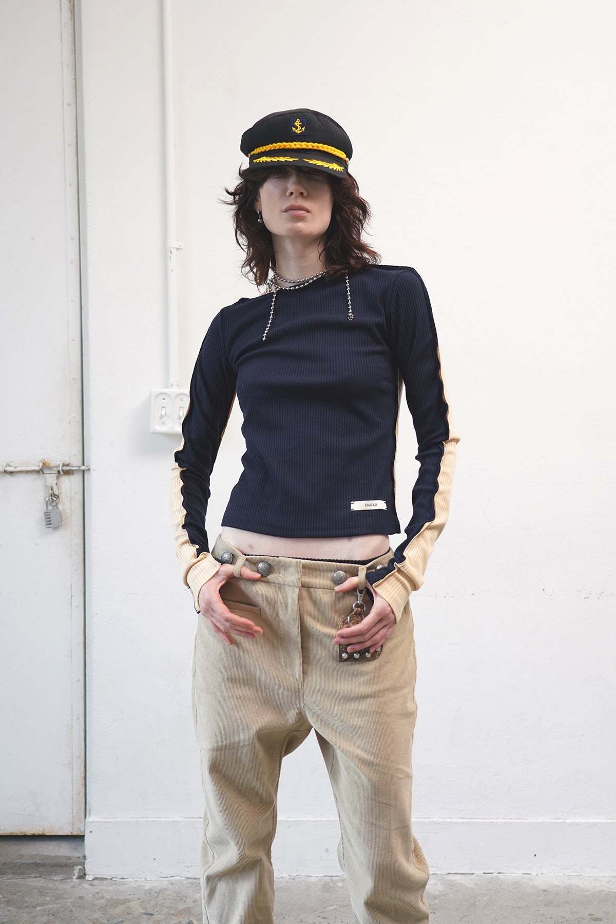 dared-fw-25-half-and-half-long-sleeve-top-navy-navy-s