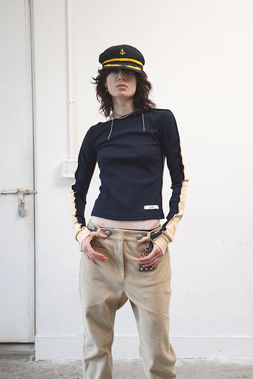 dared-fw-25-half-and-half-long-sleeve-top-navy-navy-s