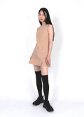 iina-000-ss-26-reflective-4-pockets-dress-beige-beige-s
