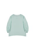pokofosca-ss-25-pearl-ruched-blouse-(jade)