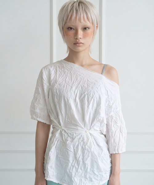 dilettantisme-ss-26-wrinkle-button-short-sleeve-t-shirt-white-white-s