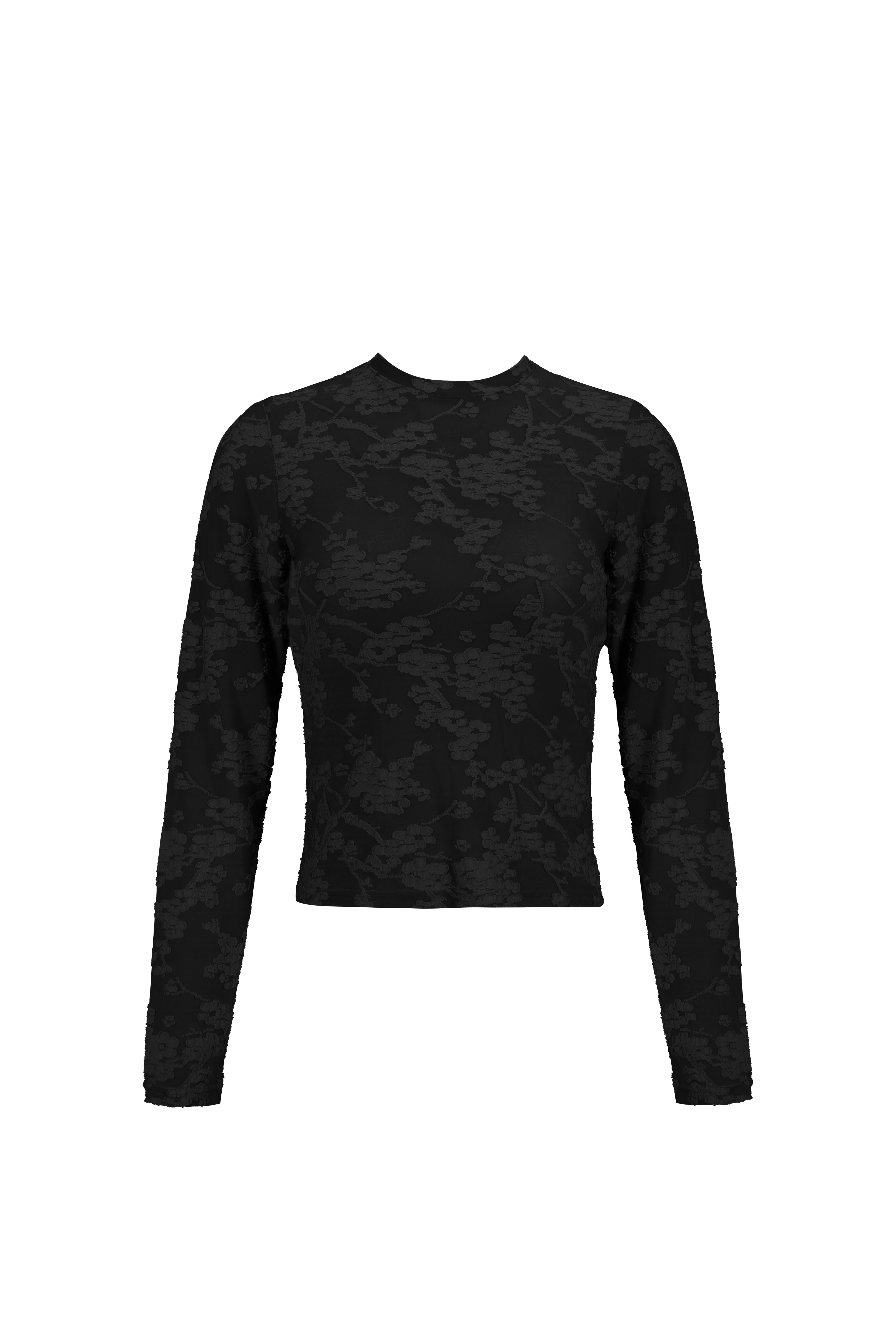 pokofosca-fw-25-floral-long-sleeve-top-black-black-s