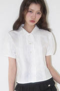 illigo-ss-25-pintuck-frill-blouse-white