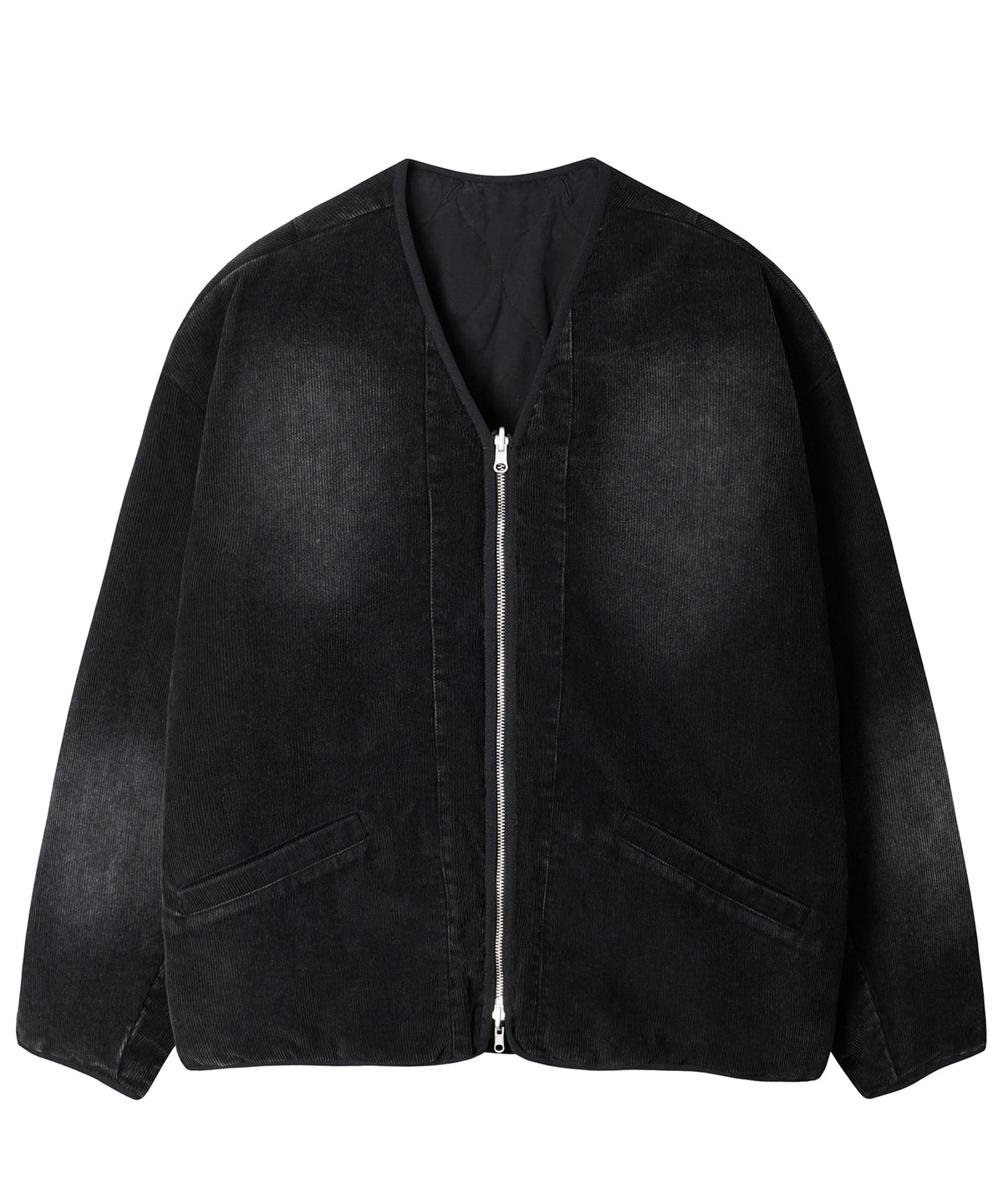 flavorism-fw-26-reversible-corduroy-liner-jacket-to0025-faded-black-s