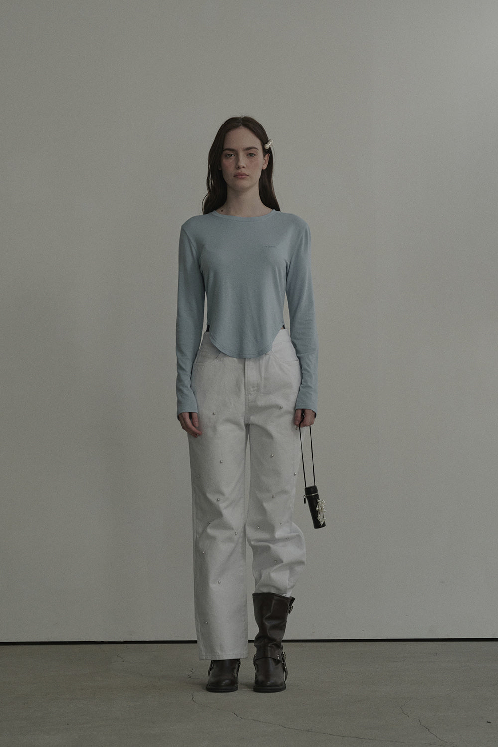 mausoleum-ss-25-moonlit-pearl-carter-straight-denim-jeanwhite