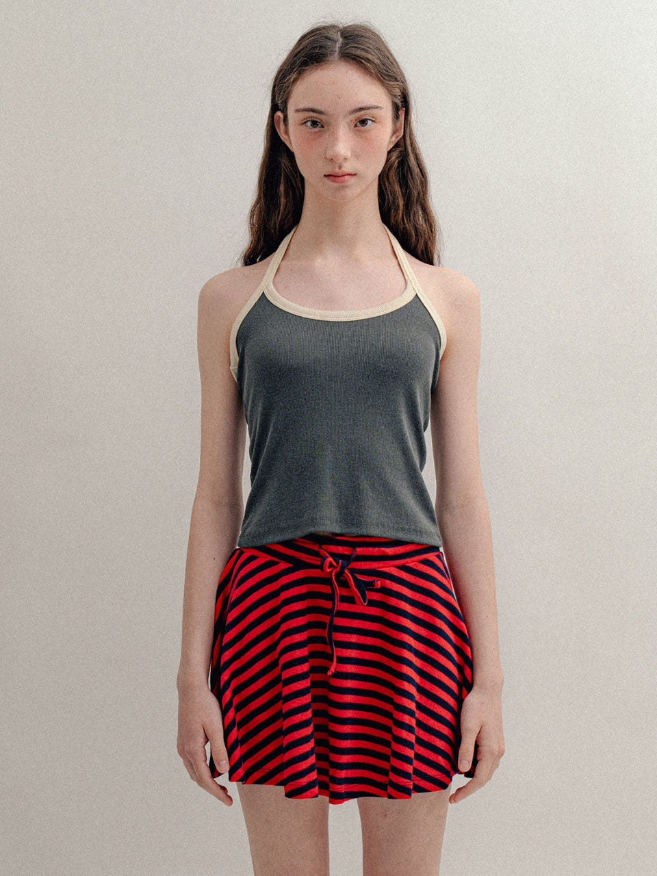 visus-ss-26-striped-mini-skirt-red-red-s