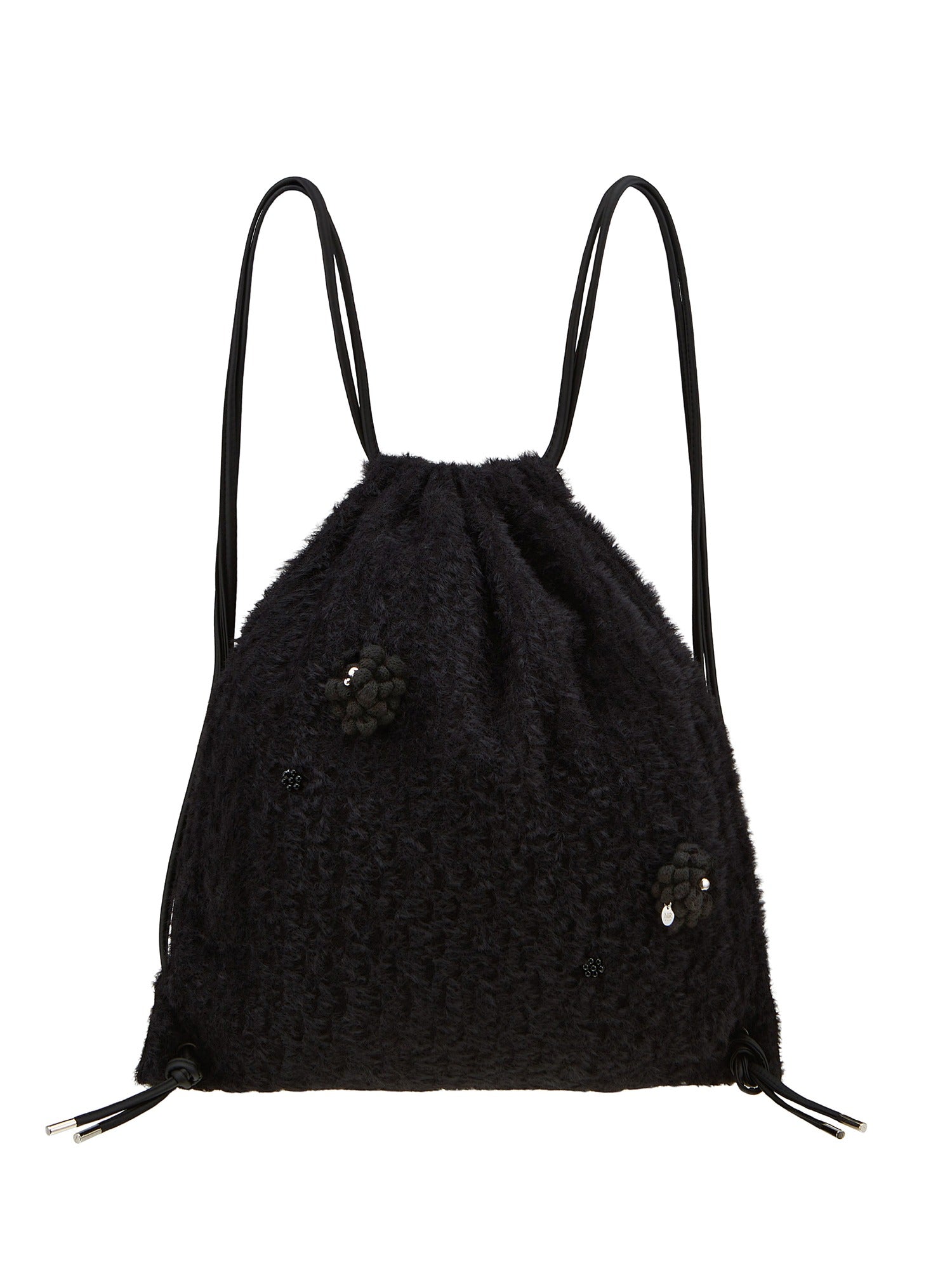 nariobjet-fw-25-nareaf-fur-string-bag-black-black-s