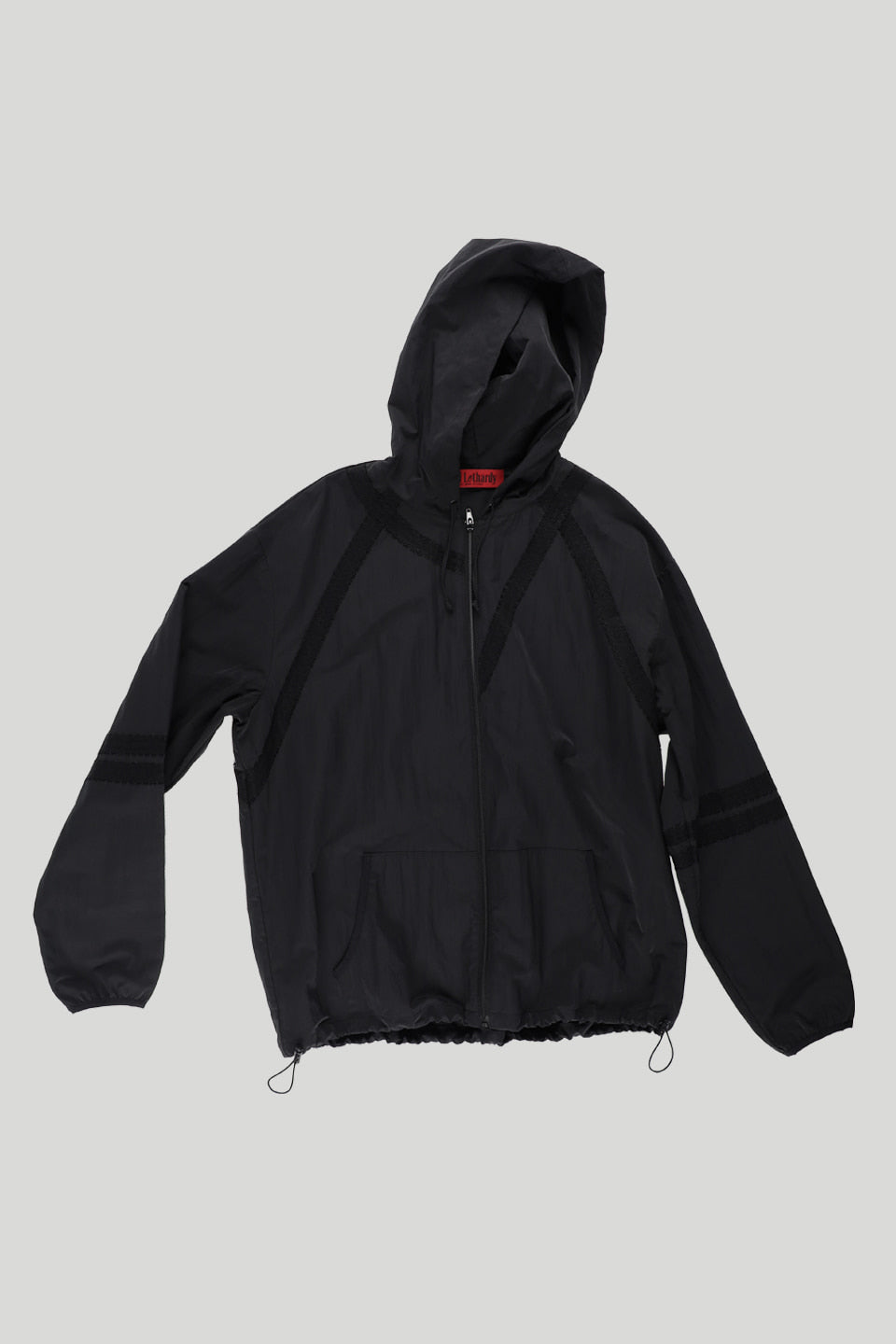 still-lethardy-ss-26-lace-line-windbreaker-black-s