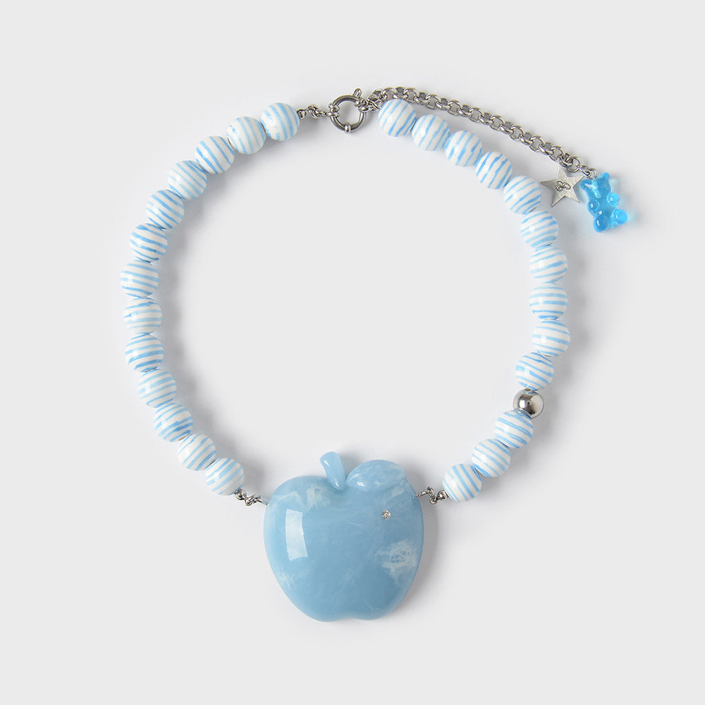 eireve-fw-26-fruit-jelly-choker-necklace-blue-apple-blue-s