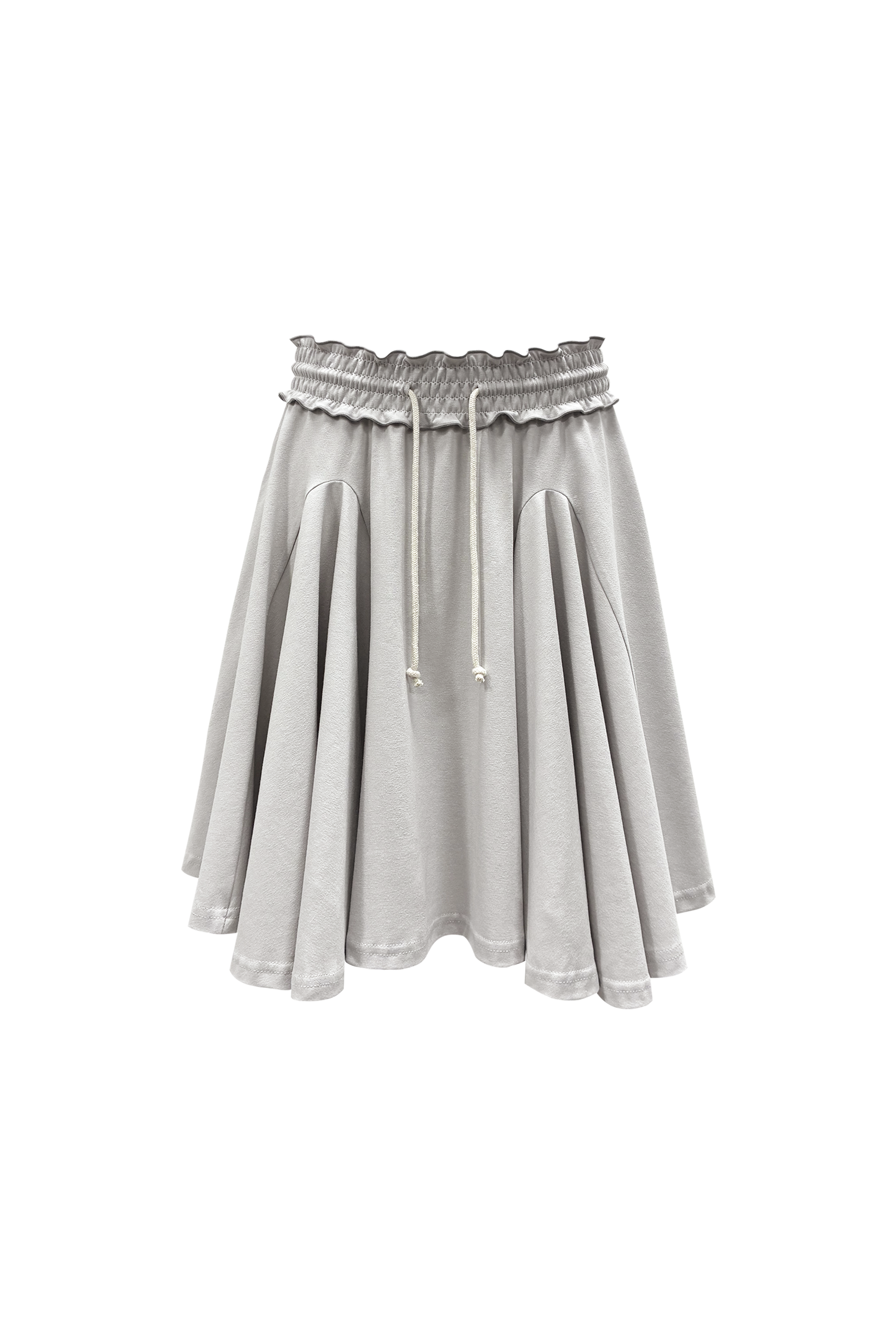 chemehc-ss-26-smocked-flare-skirt-light-gray-light-gray-s
