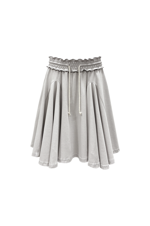 chemehc-ss-26-smocked-flare-skirt-light-gray-light-gray-s