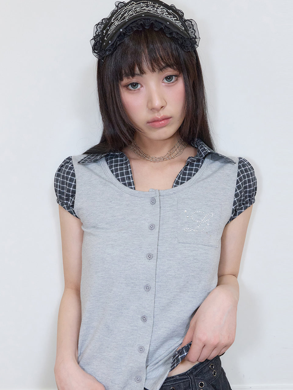 luv-is-true-ss-26-sy-layered-blouse-gray-gray-s