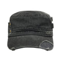mainbooth-ss-26-patchwork-military-cap-charcoal-charcoal-s