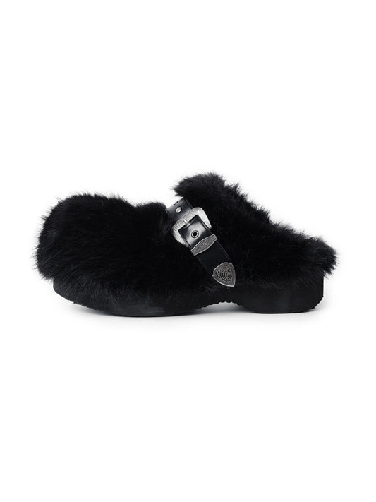 lecyto-fw-24-buckle-fur-clog_(black)