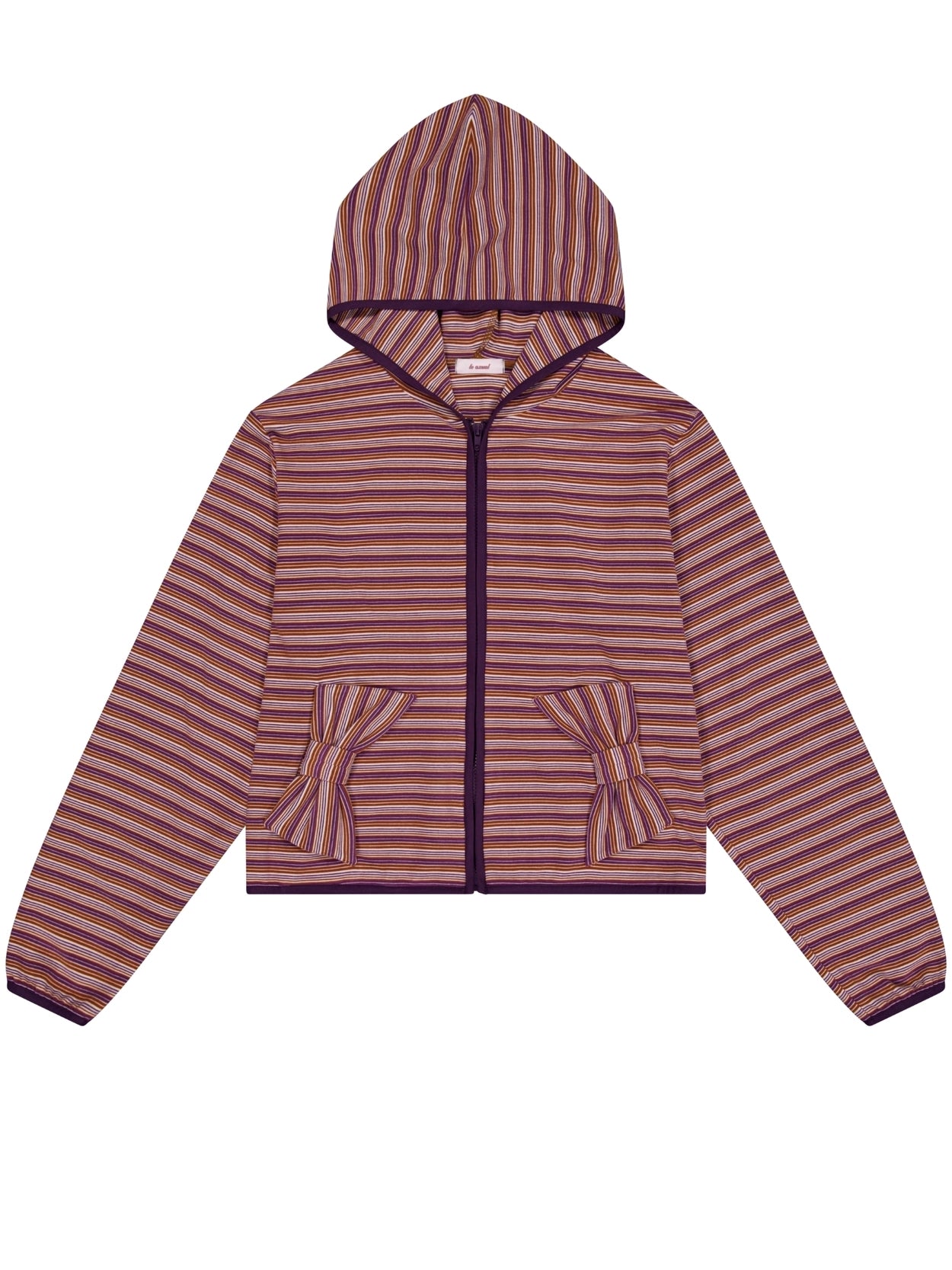 lo-axual-fw-25-fleece-multi-stripe-ribbon-hood-zip-up-purple-purple-s