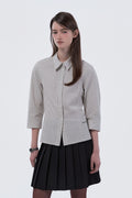 mausoleum-ss-26-mid-sleeve-tailored-shirt-grey-stripe-grey-stripe-s