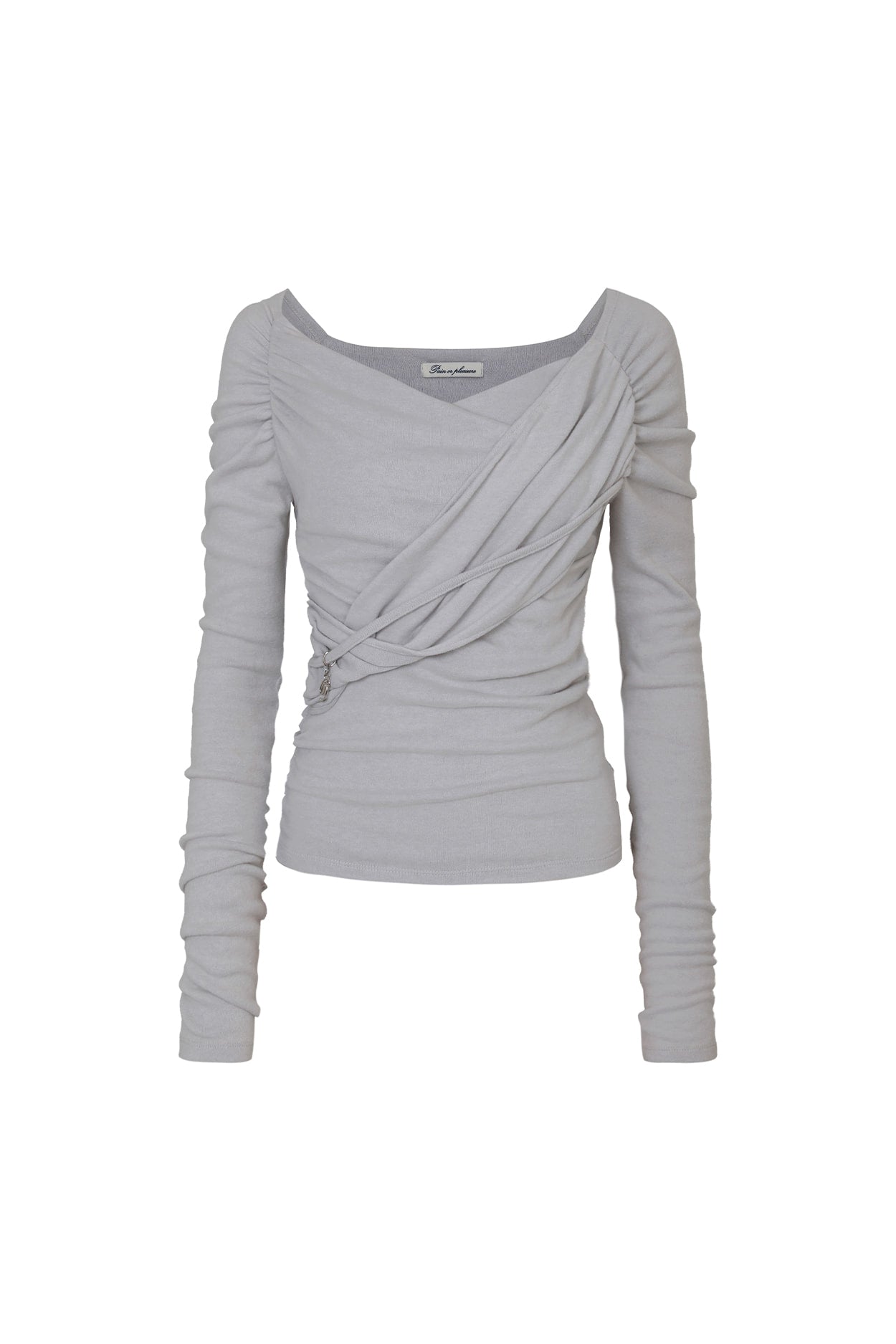 pain-or-pleasure-fw-25-soft-draped-off-shoulder-top-light-grey-light-grey-s