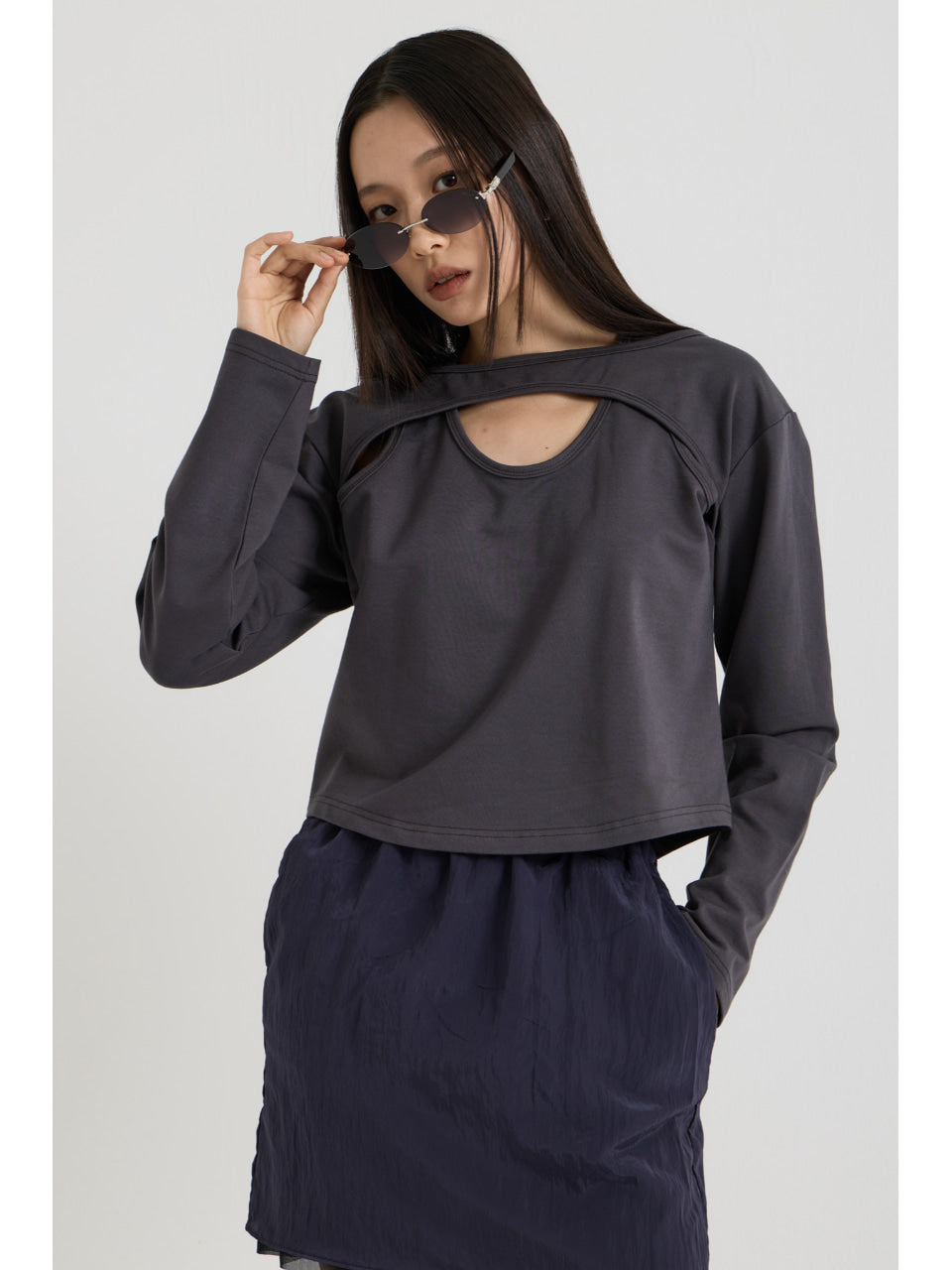 vadefy-ss-25-cotton-layered-long-sleeve-t-shirt-charcoal-charcoal-s