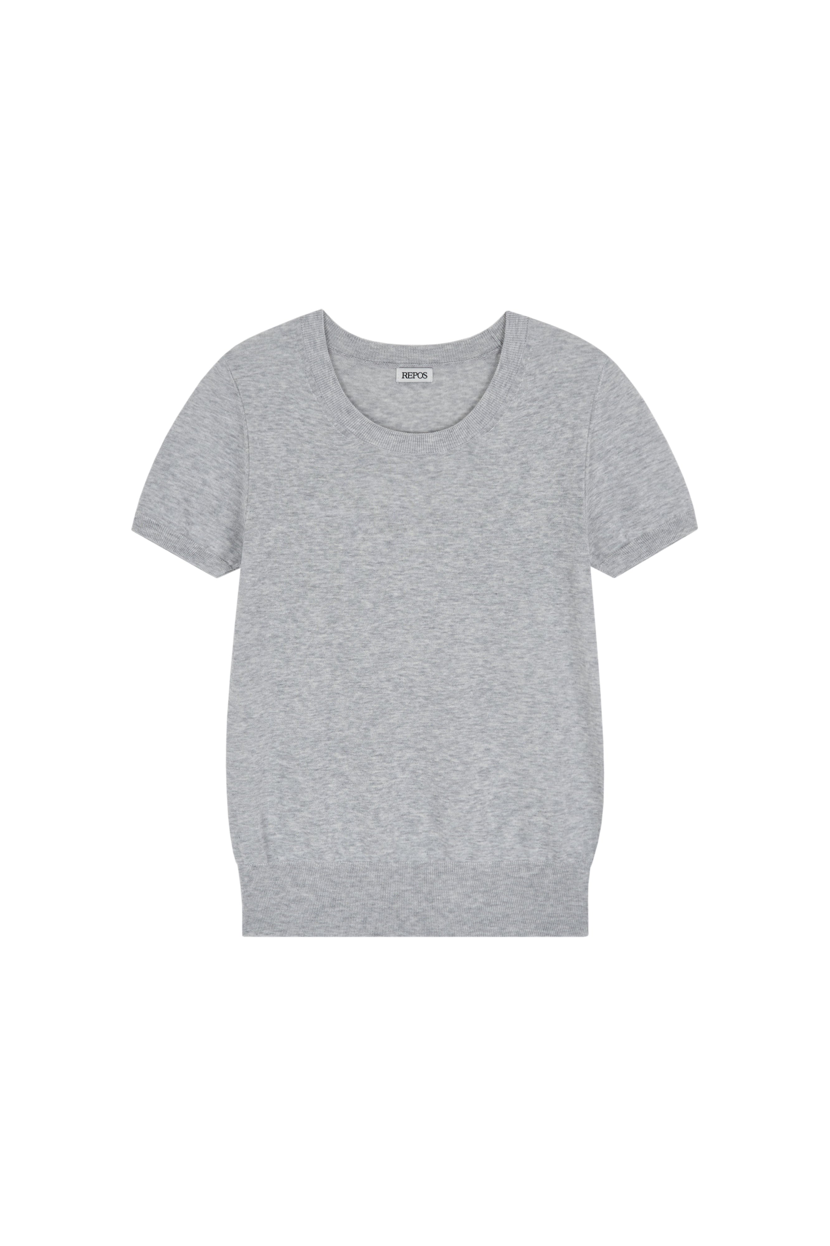 repos-fw-26-airy-cotton-blend-knit-top-m-gray-gray-gray-s