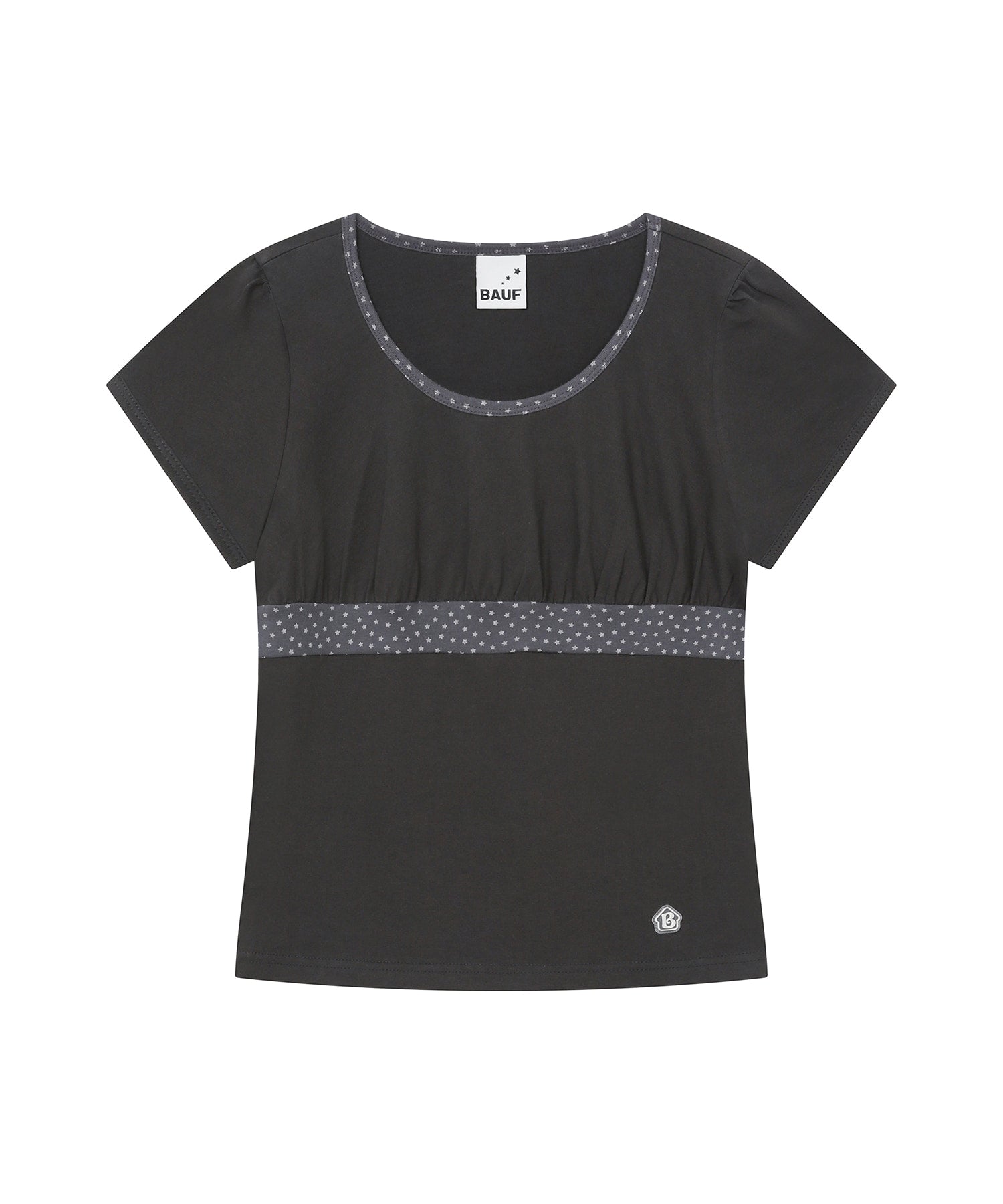 bauf-ss-26-star-puffed-slit-t-shirt-charcoal-charcoal-s