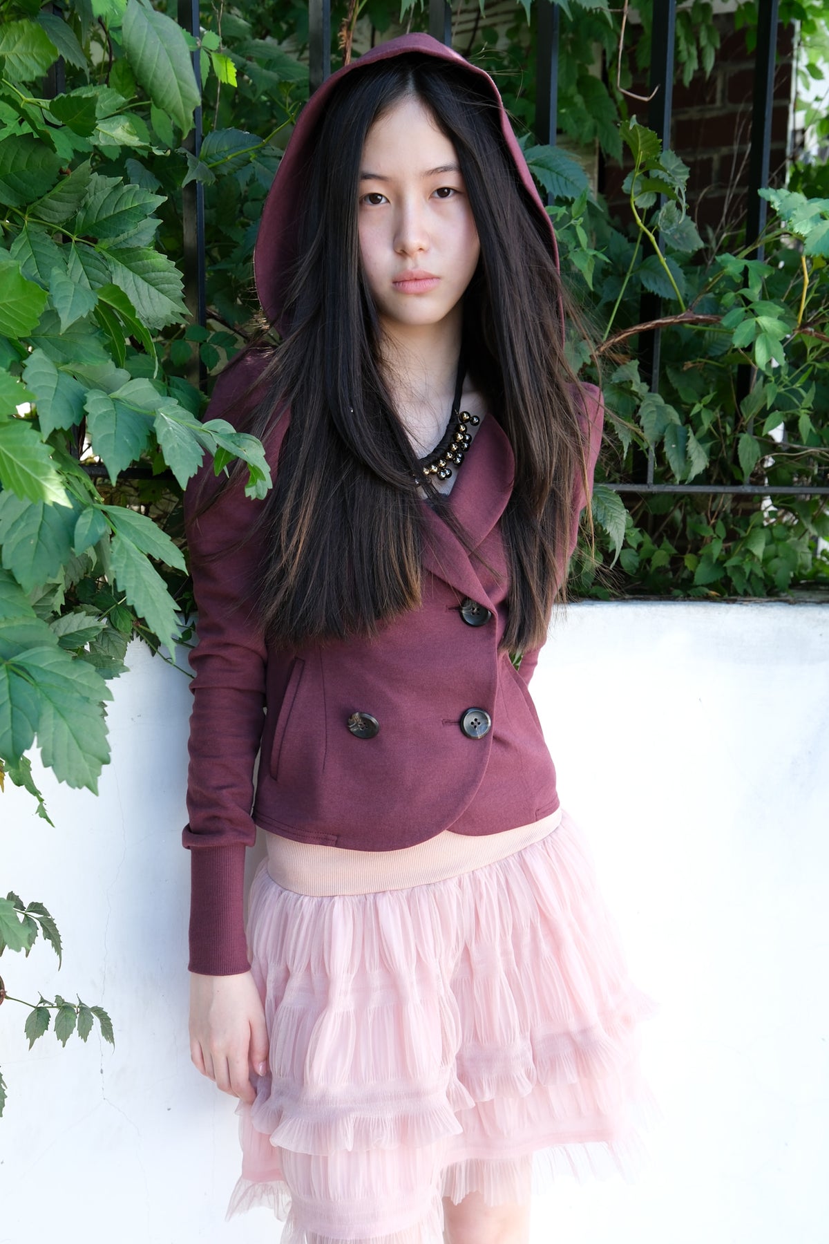 losesleepover-fw-26-pillow-puff-hooded-blazer-burgundy-burgundy-s