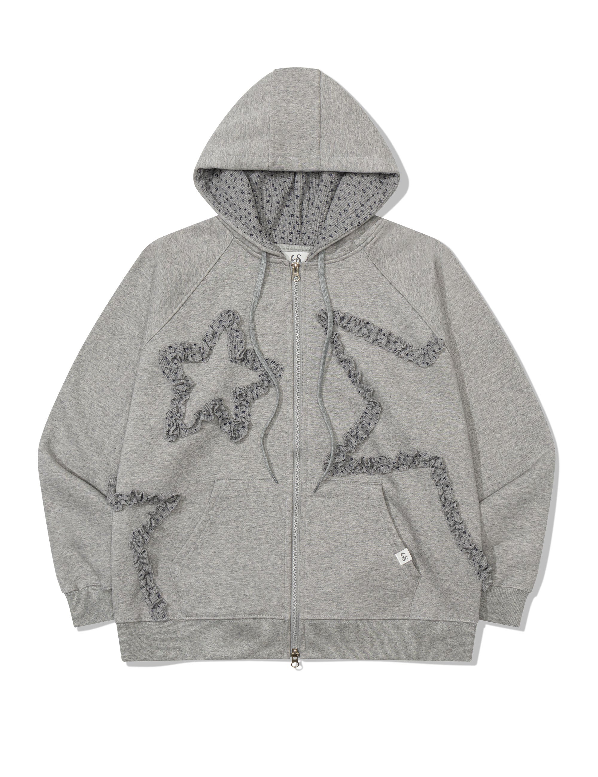 ugly-shadow-fw-25-flower-star-hooded-zipup-grey-grey-s